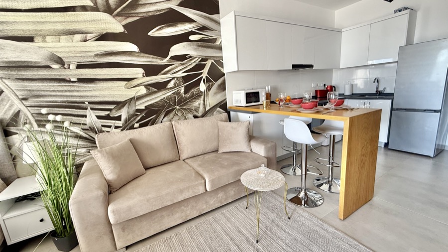 Living room with sofa